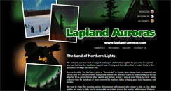 Desktop Screenshot of lapland-auroras.com